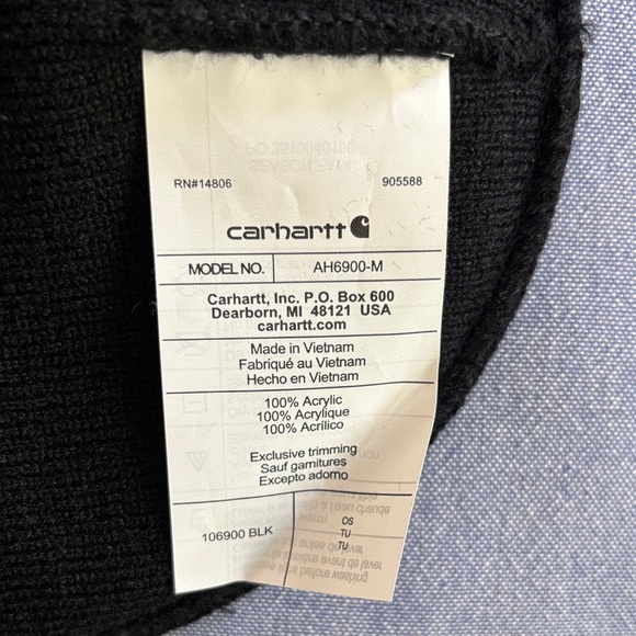 Carhartt KNIT CUFF LED LIGHT BEANIE Hat Rechargable UNISEX - Picture 3 of 8